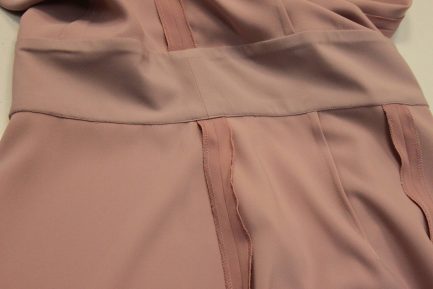 10 Платье вечернее "в пол", с втачным поясом по линии талии